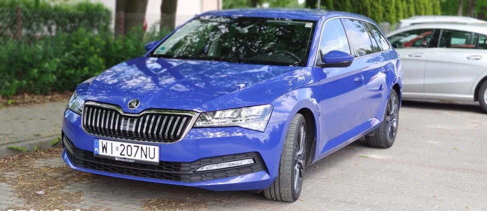 Skoda Superb cena 86838 przebieg: 165600, rok produkcji 2020 z Skawina małe 562